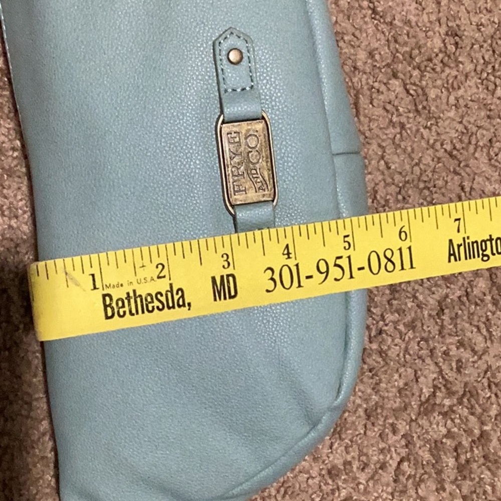 Frye & Co Faux Leather Crossbody - see description - Picture 7 of 9